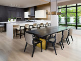 Contemporary Dining Room by L. Lumpkins Architect, Inc.