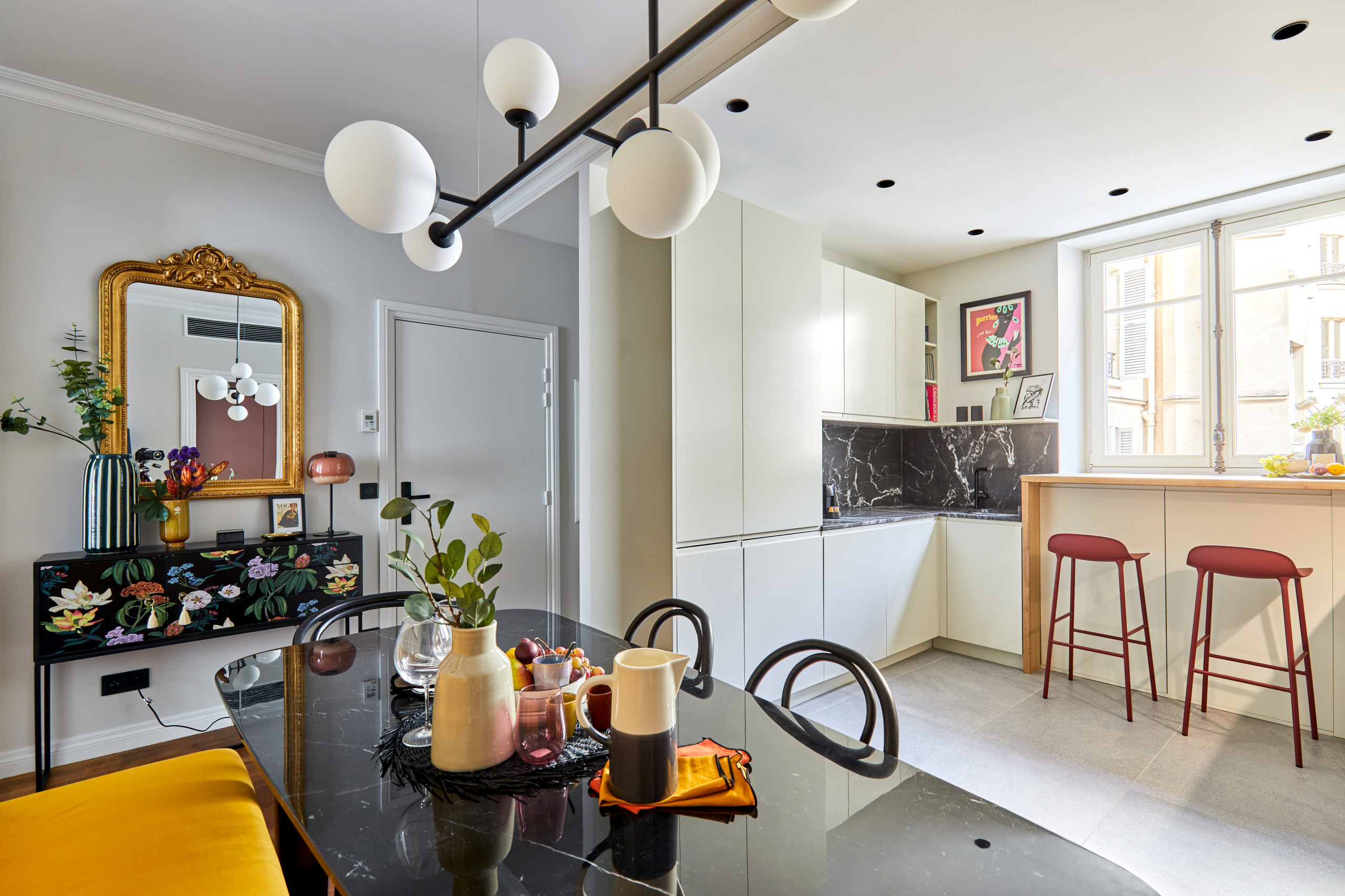 Projet Saint Michel I Appartement Ocre & Or