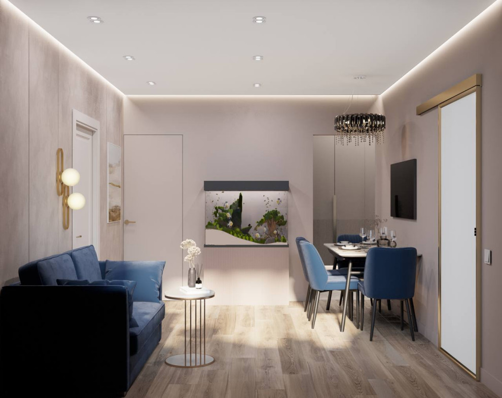 Дизайн-проект ЖК Айлант 54 кв.м