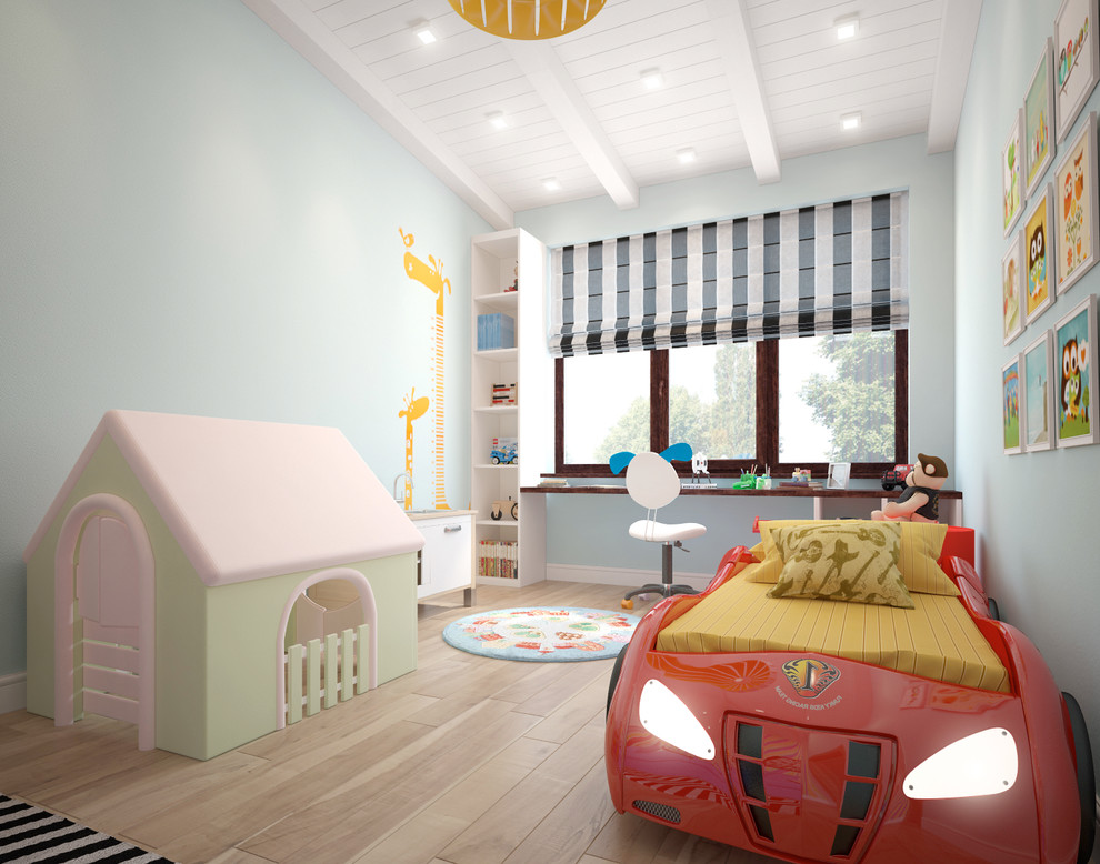 Проект таун-хауса в ЖК "Рижский квартал" в лёгком и стильном скандинавском стиле