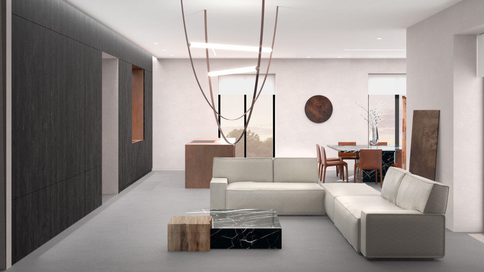 Дизайн проект квартиры в ЖК "Снегири. Эко"