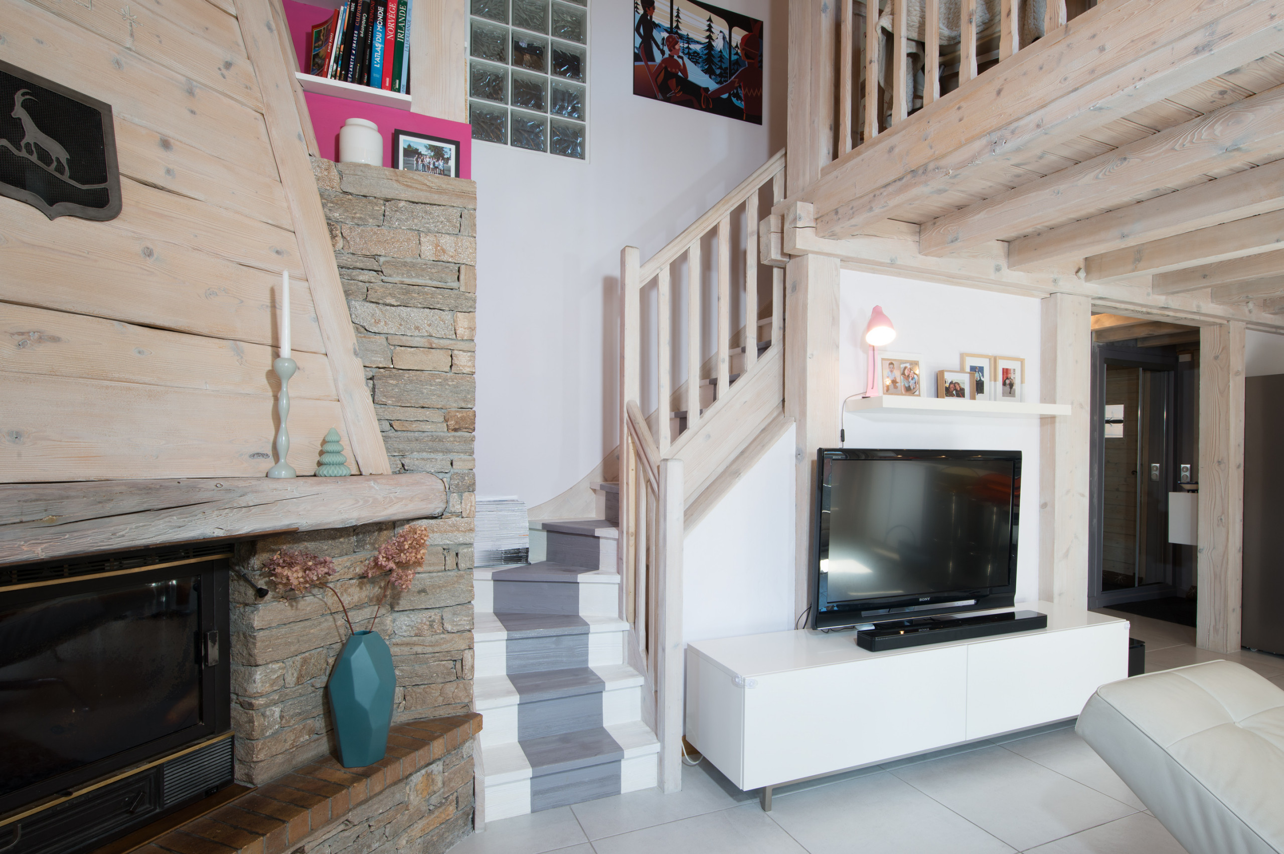 Rénovation Chalet 100 m2 à Passy (74) - De l'Ombre à la Lumière