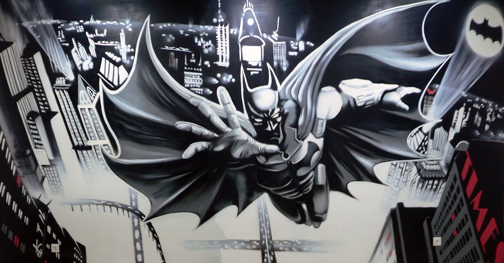 Граффити в детской комнате