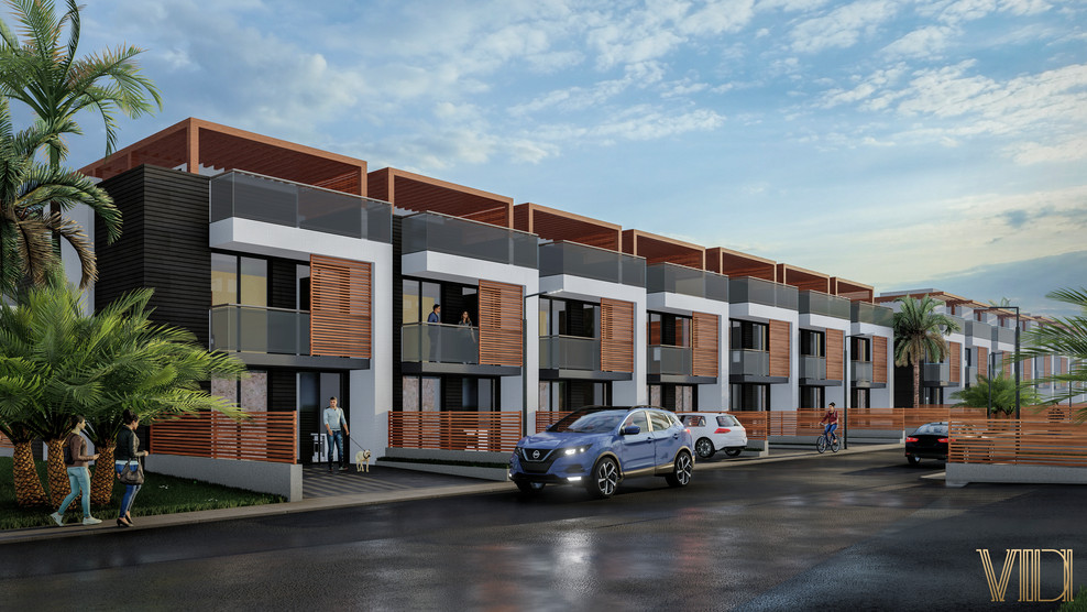 Визуализация Посёлка в г.Сочи