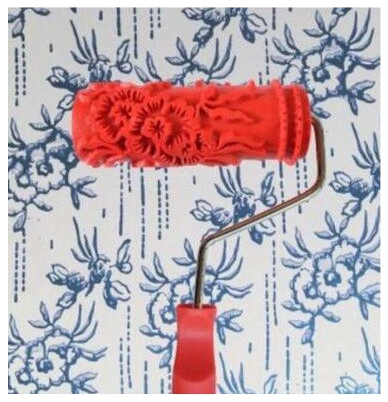 Embossed Paint Roller Wall Painting Runner Wall Decor DIY tool, Pattern 26  - Modern - Painting Tools - by Blancho Bedding | Houzz