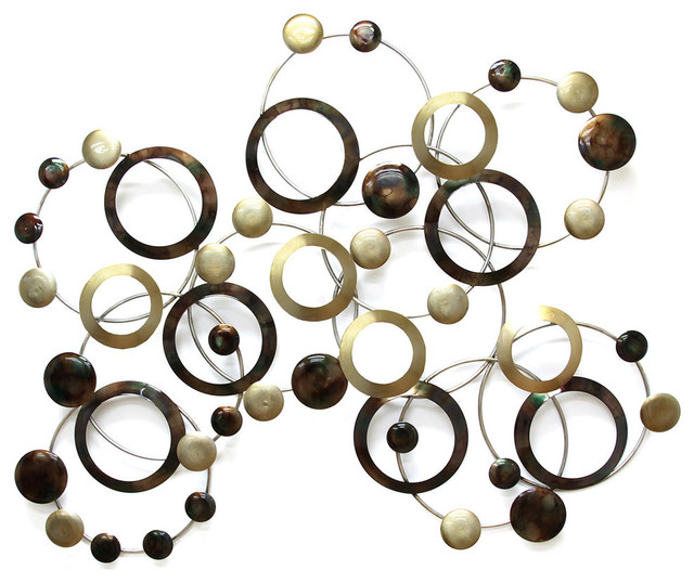 Stratton Home Decor Multi Colored Geometric Circles