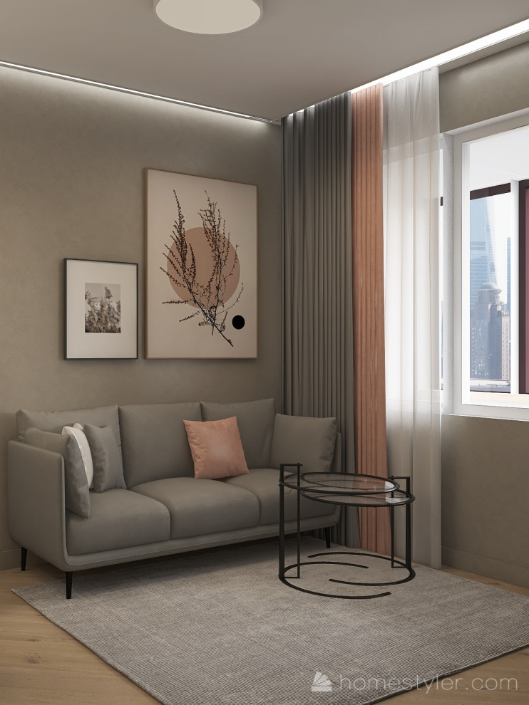 Кухня-гостиная современный стиль