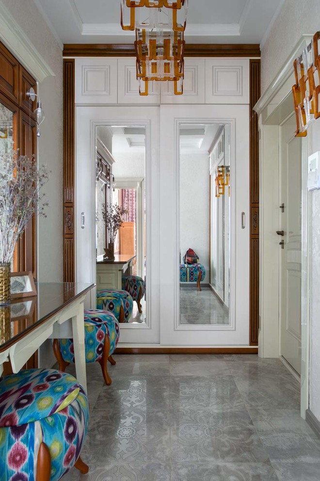 Квартира с ромбами