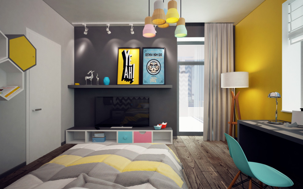 Современный интерьер с классическими акцентами