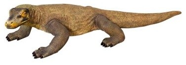 The Grand Scale Wildlife Animal Collection The Komodo Dragon Statue