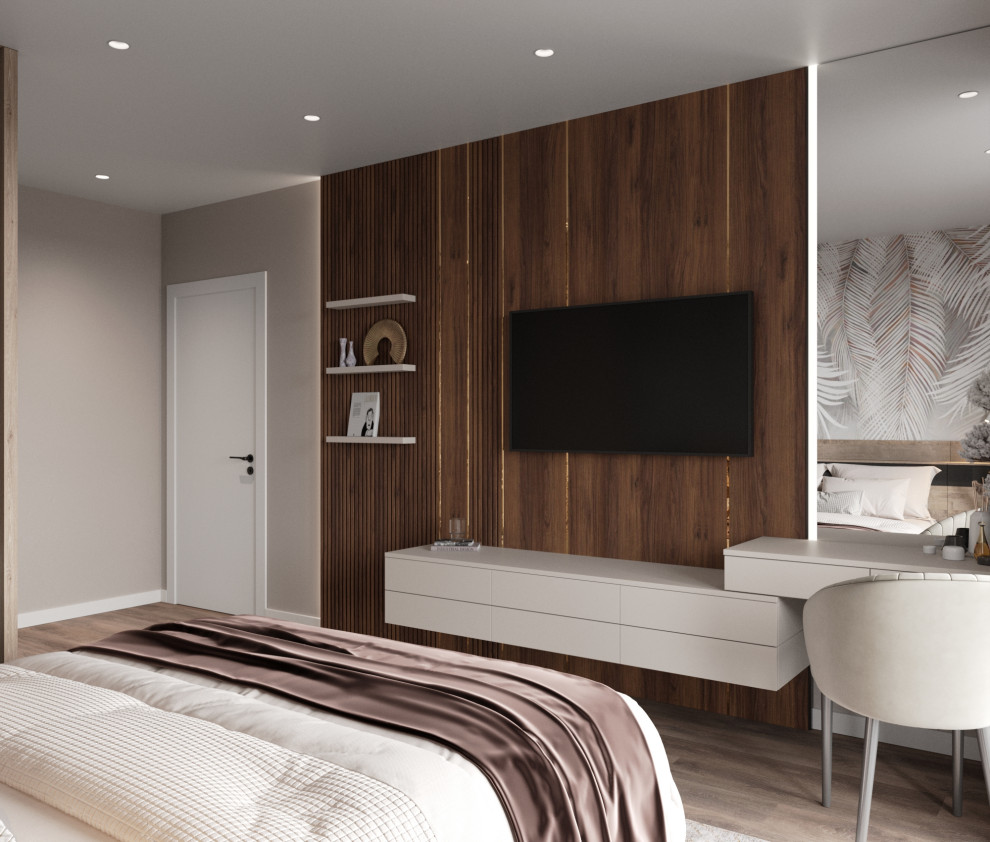 Дизайн квартиры в ЖК «Солярис» с большой лоджией