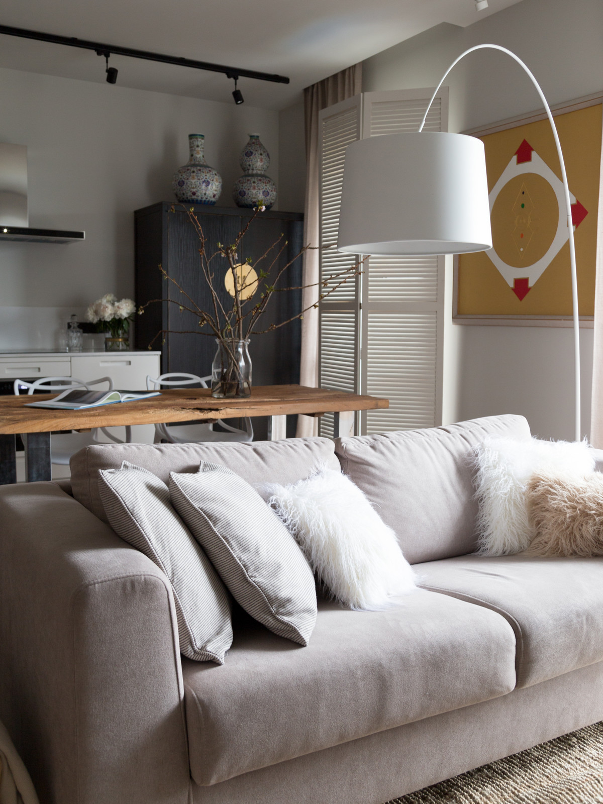 Квартира с этническими мотивами