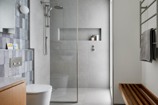OH House contemporary-bathroom