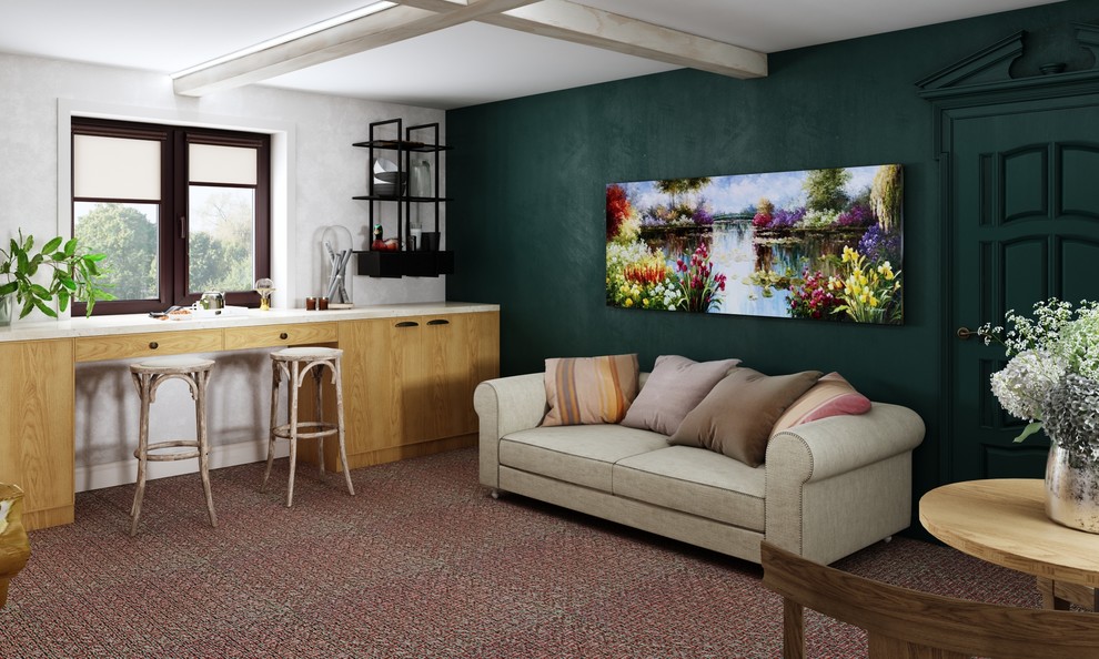 Дизайн интерьера бани.