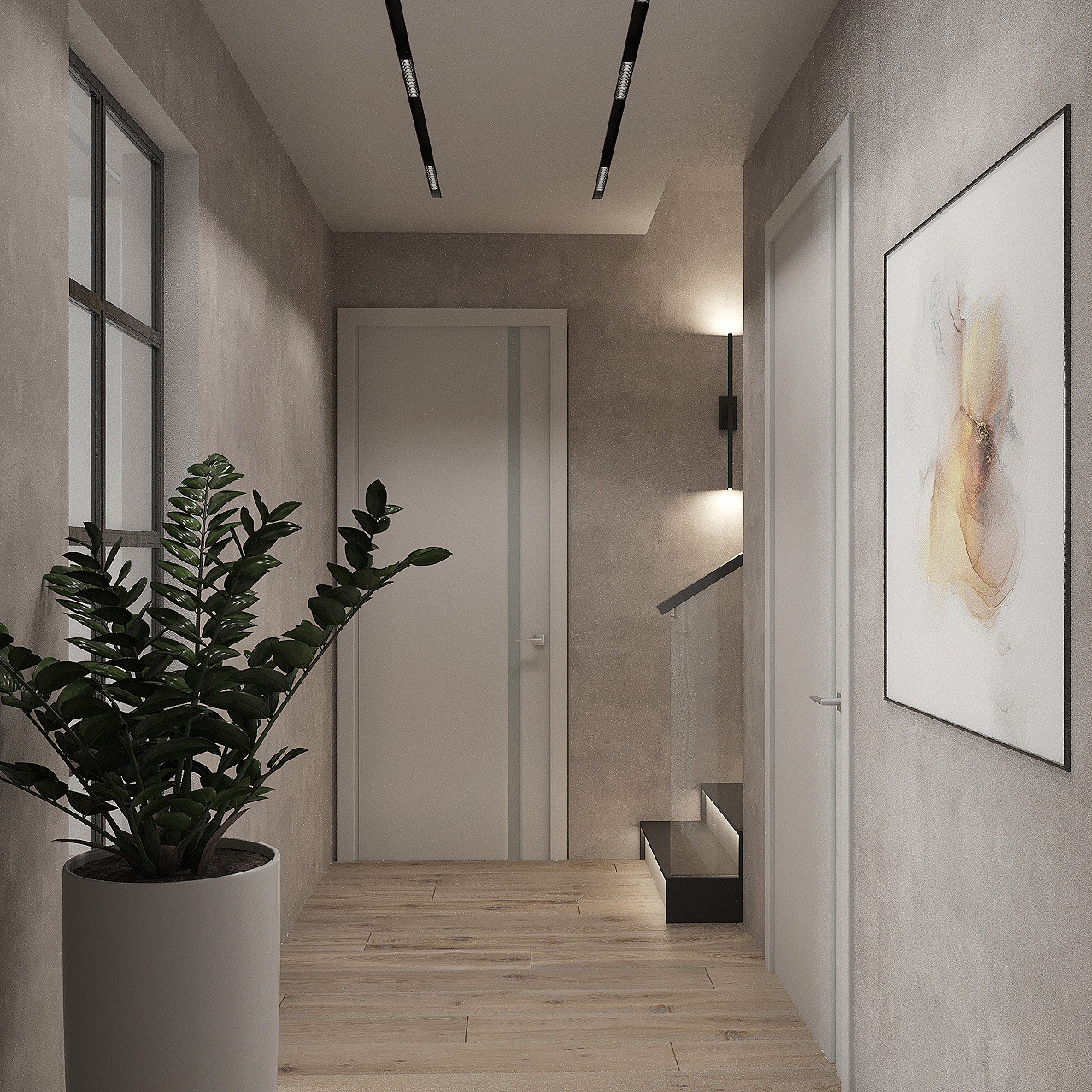 Семейные ценности. Лестница.