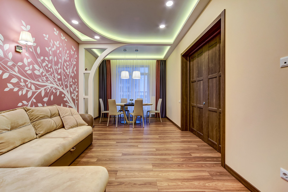 Кухня гостинная ЖК Московский квартал