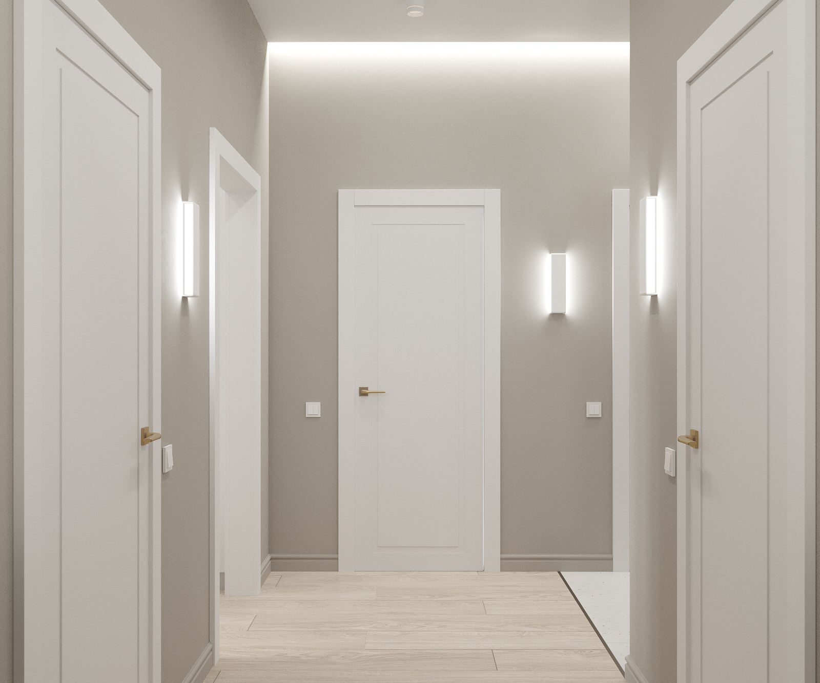 Коридор в ЖК Аристократ