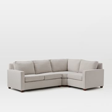 Henry Set 10 :Wedge, Right Arm Loveseat, Left Arm Chair, Twill, Stone