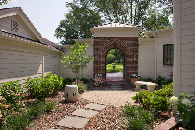 Breezeway Arch modern-fasad