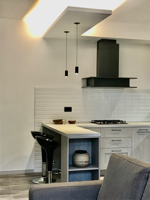 Tiny House / 60 MQ industrielt-koekken