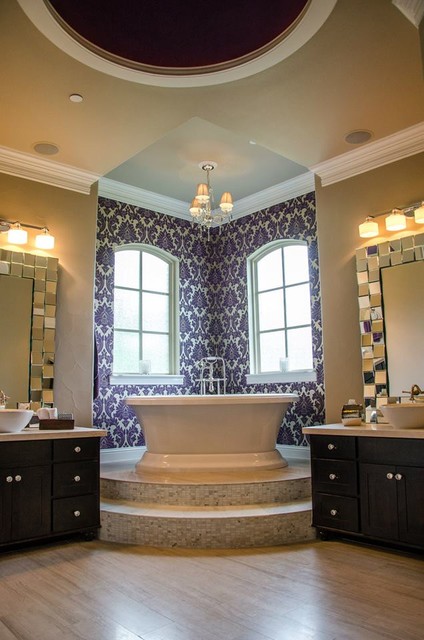 Modern Edge transitional-bathroom