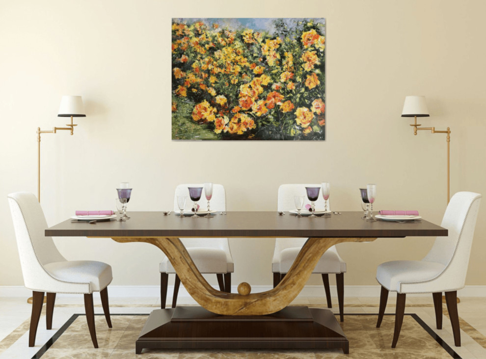 Работы художницы Дианы Маливани - Столовая - Дизайн интерьера (1)