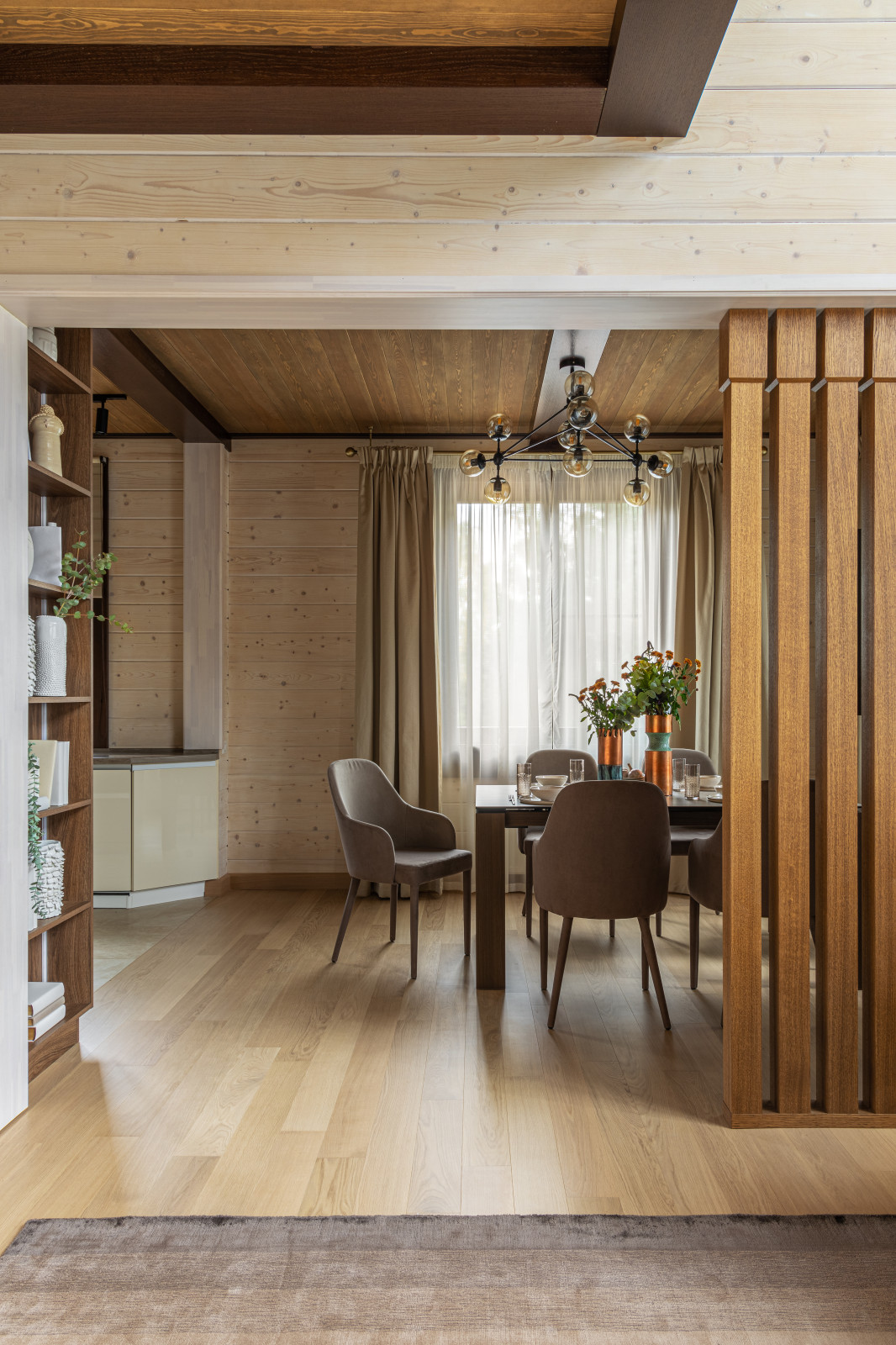 Стилизация загородного дома в Лапино