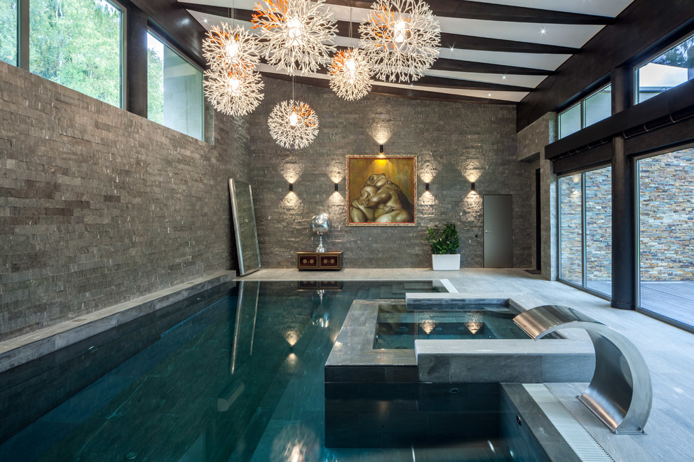 Современный загородный дом "Wing house"