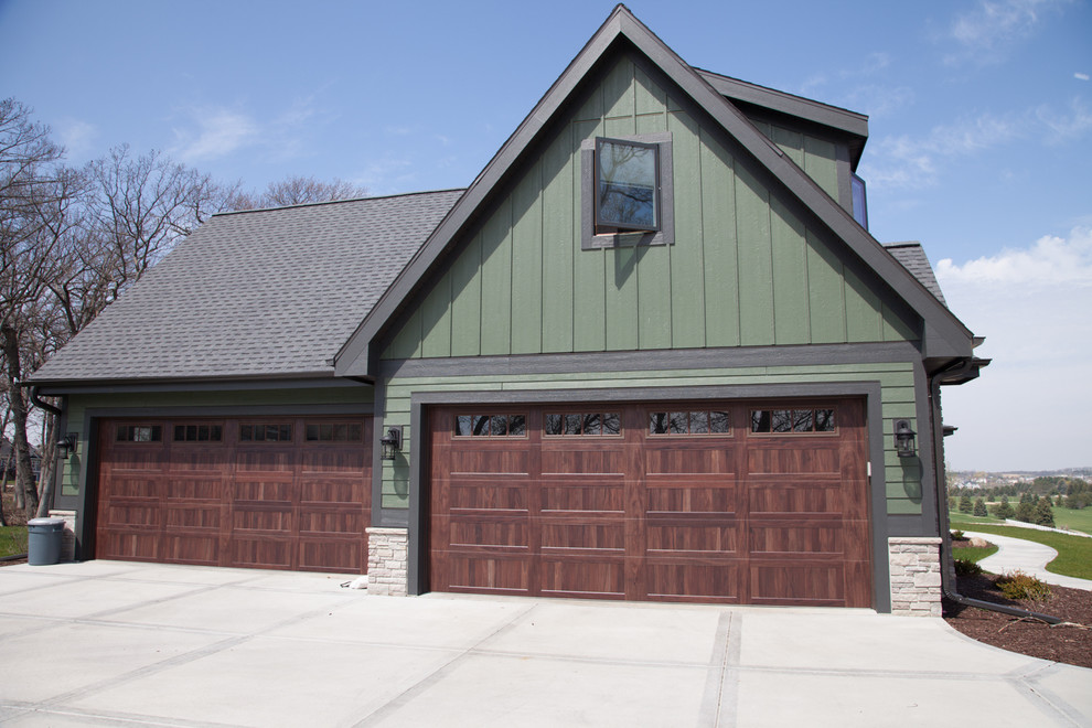 Photo of a transitional garage in Other.