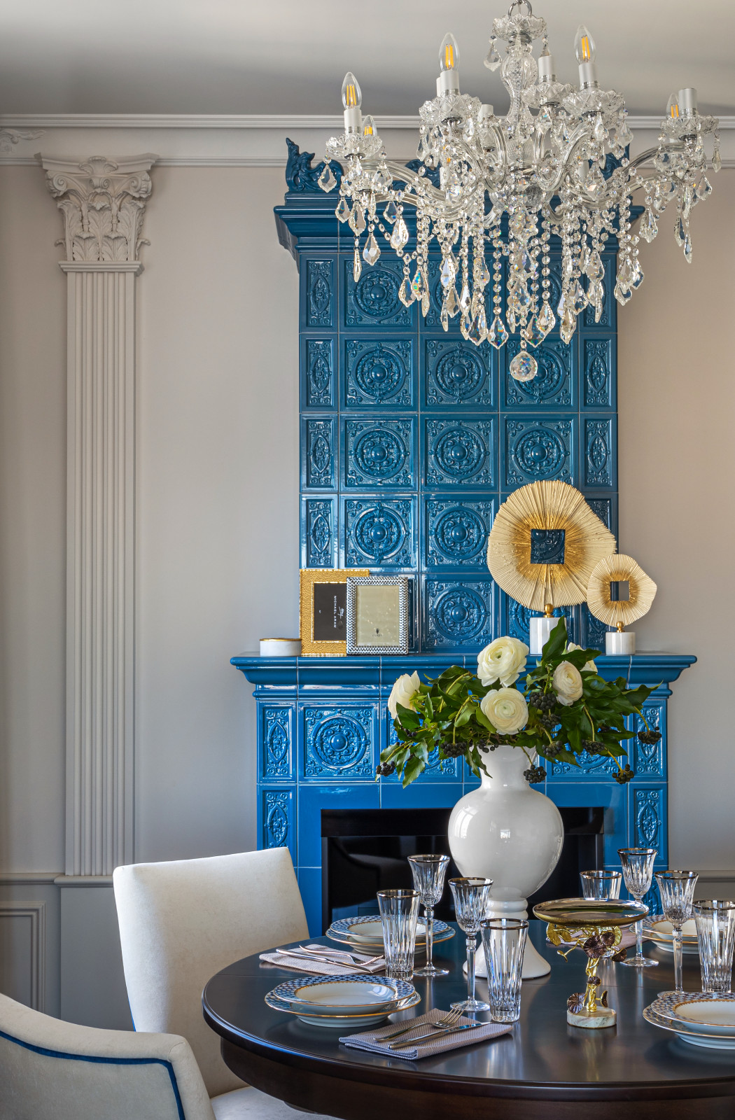 Трехкомнатная квартира с венгерским камином HQ Keramik