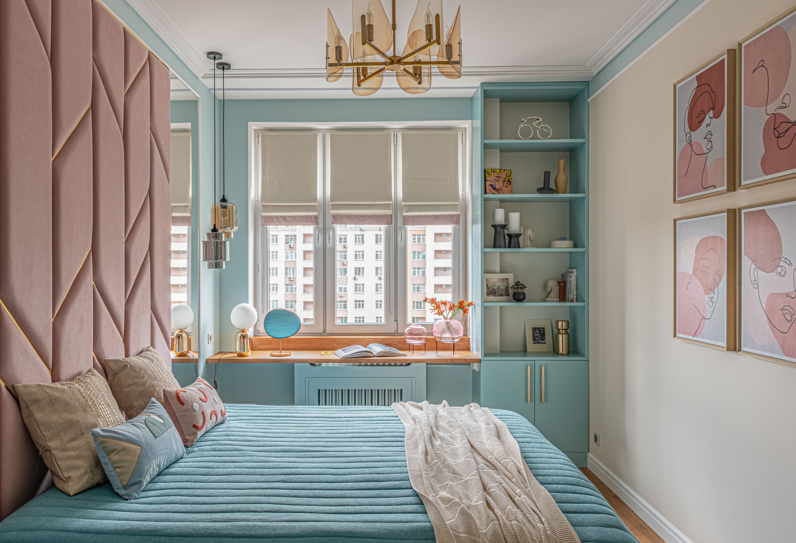 Цветная квартира в ЖК "Прайм Тайм"