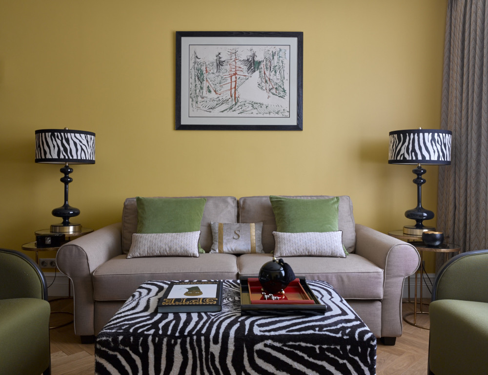 Яркая квартира в Москве