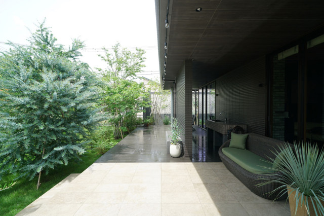 神奈川県大和市梅澤英一様邸外構工事 minimalistisch-terrasse