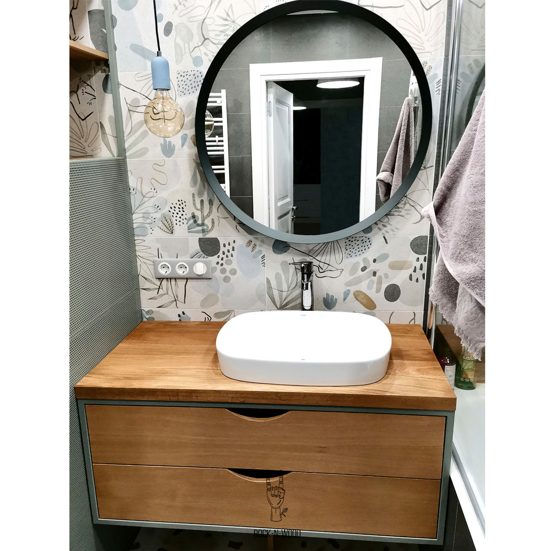 Система хранения и тумба в ванную комнату