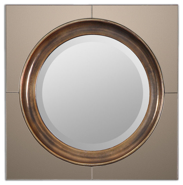 Uttermost Gouveia Contemporary Mirror - Transitional - Wall Mirrors ...