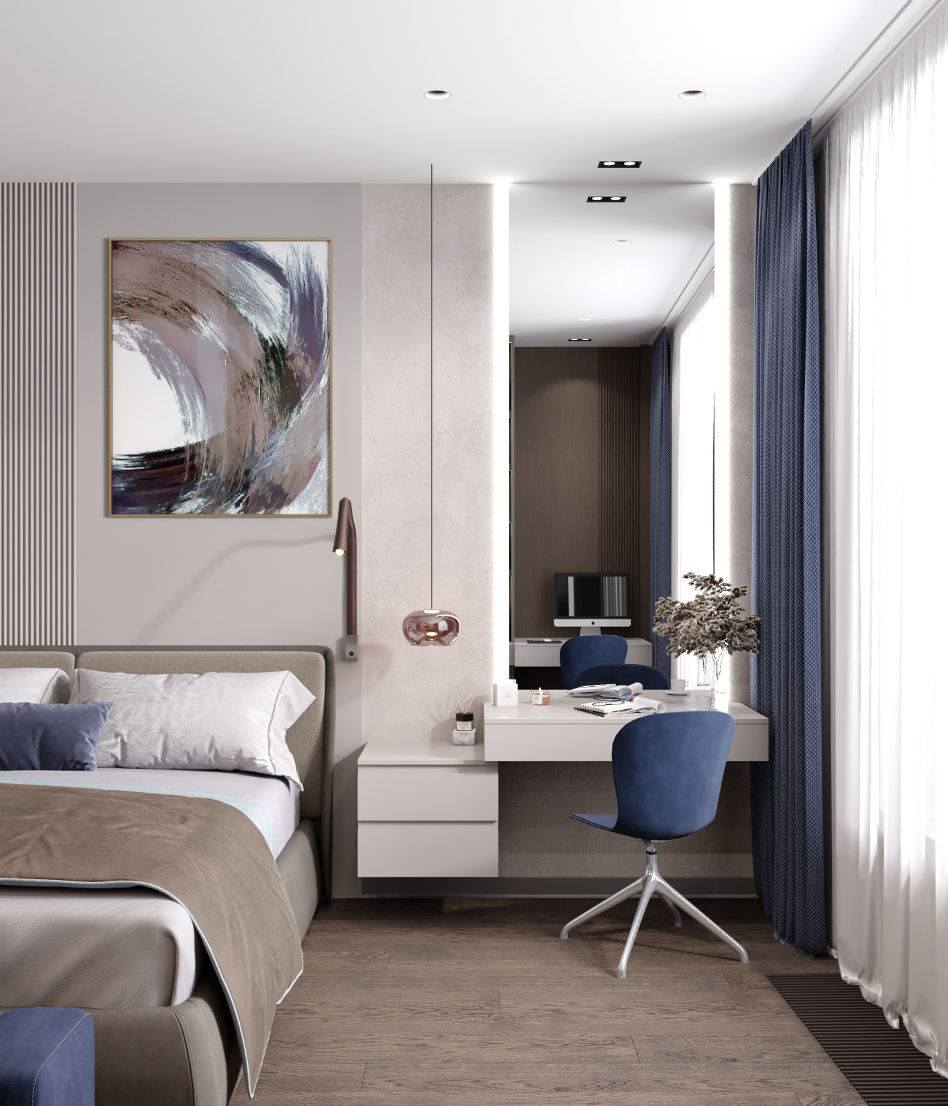 Квартира 150 кв.м. в ЖК PRIZMA