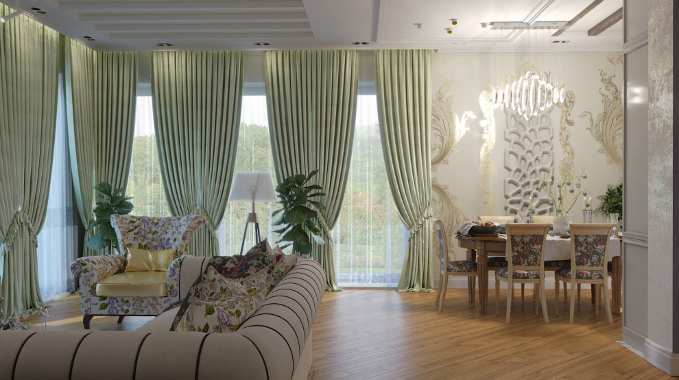 Загородный дом в провансе с элементами современной классики