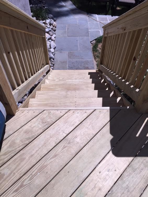 Pressure Treated Deck