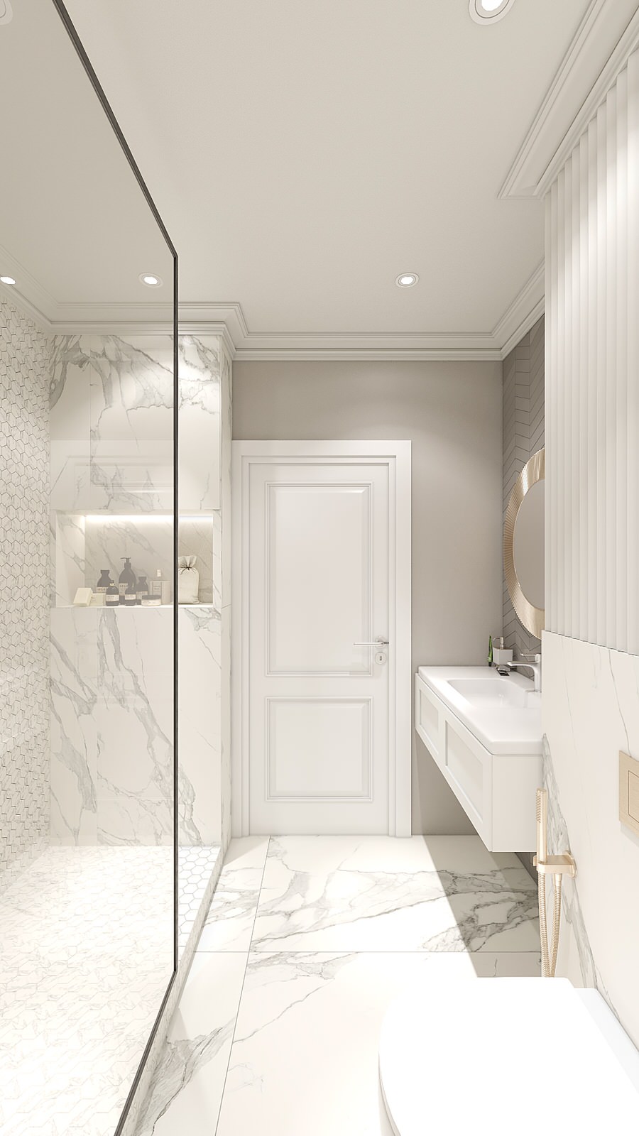 Interior design of a 3-room apartment Zaporozhye