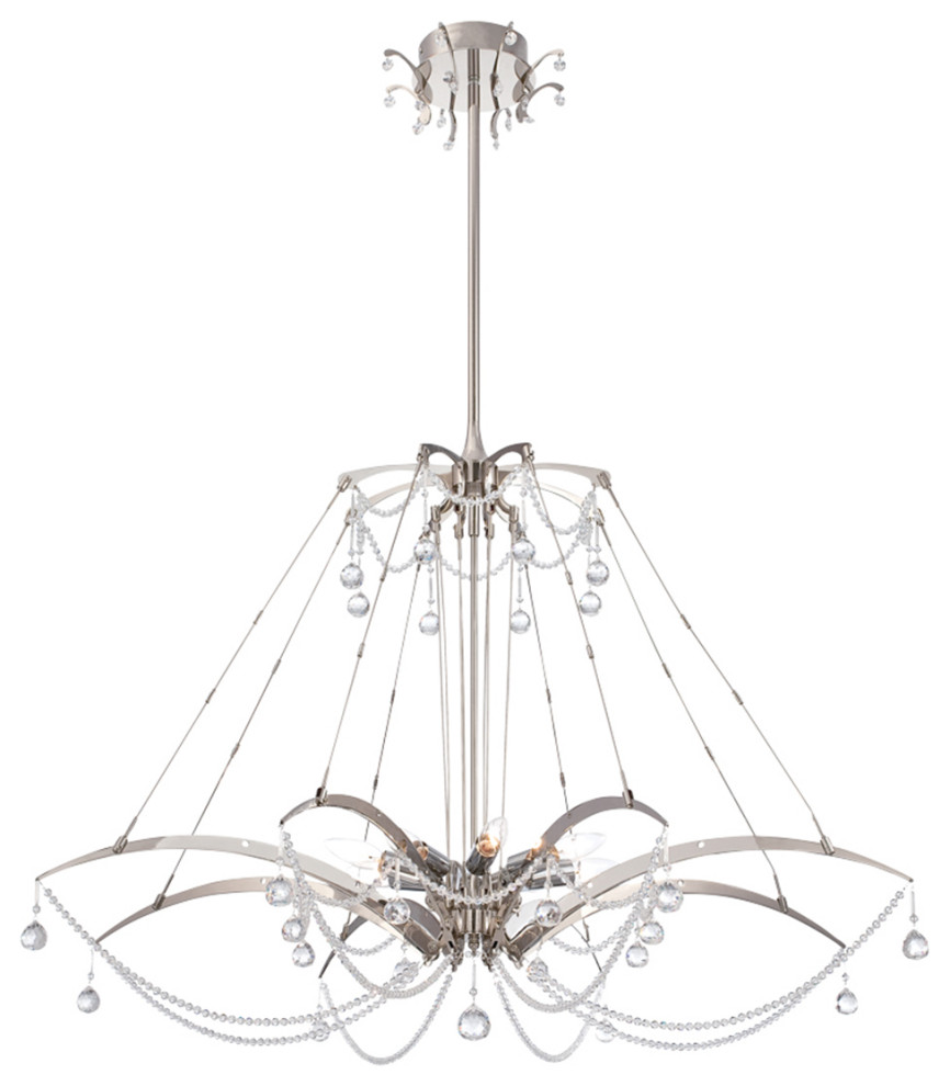 8-Light Luxe Chandelier by Eurofase