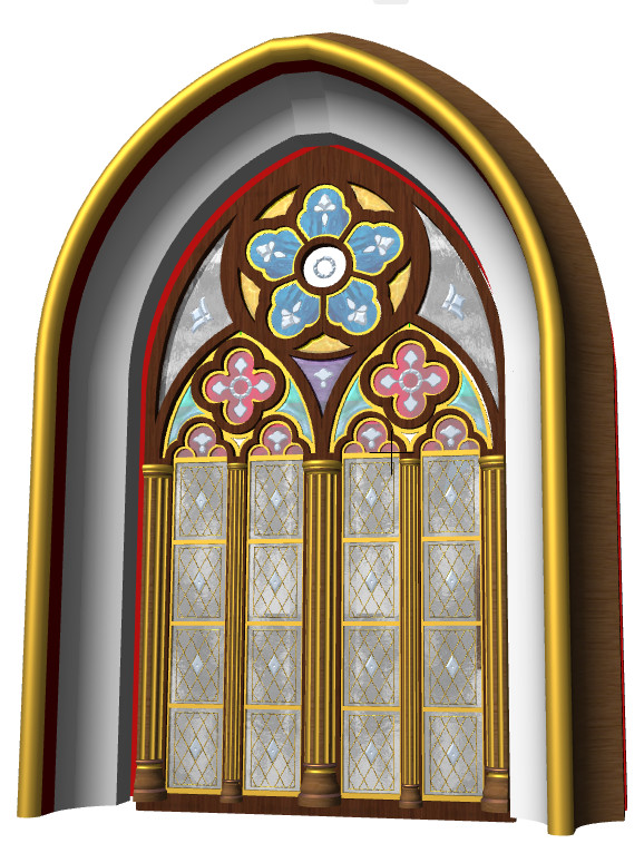 Проекты витражей