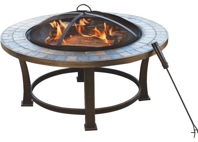 Hipp Hardware Plus 34 Slate Fire Pit Ftb 51216 Transitional