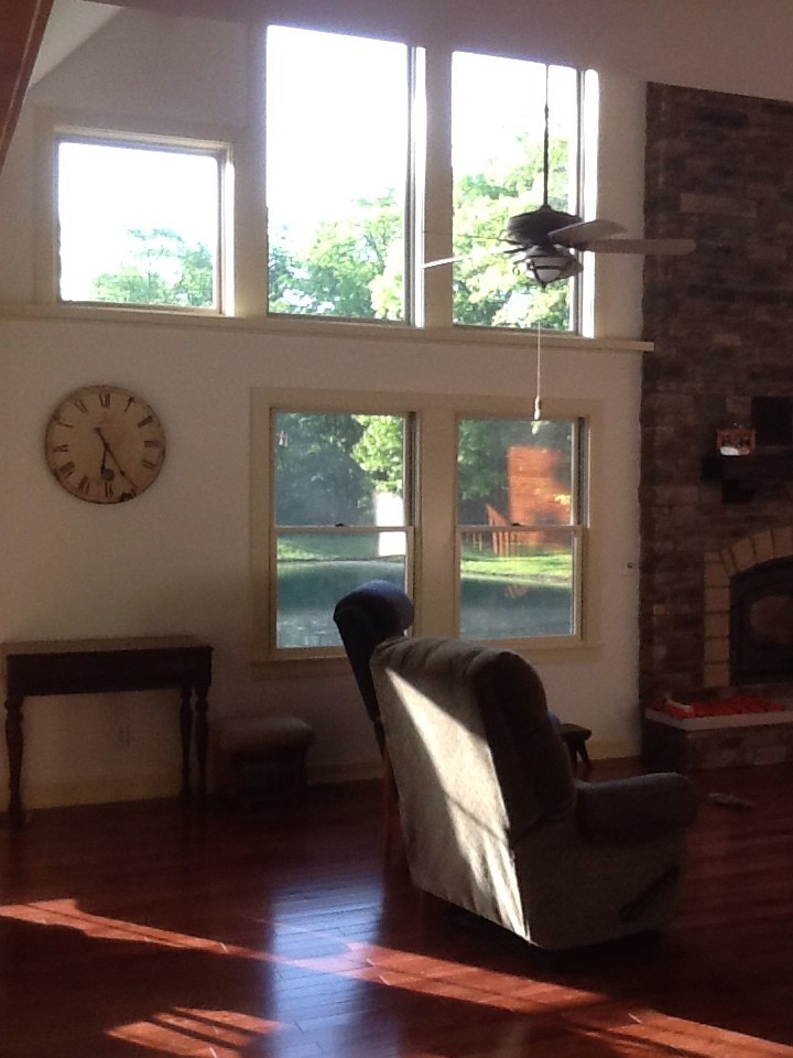 Window coverings for west facing windows