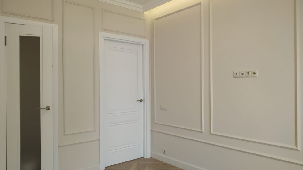 Светлый интерьер однокомнатной квартиры 38 кв.м.