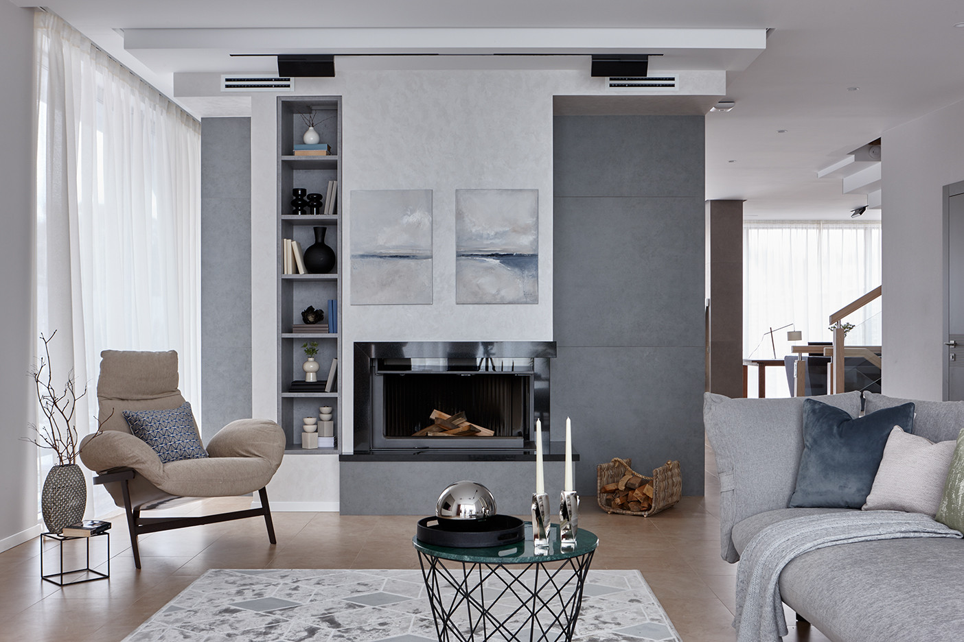 Стилизация загородного дома на Рублево-Успенском шоссе