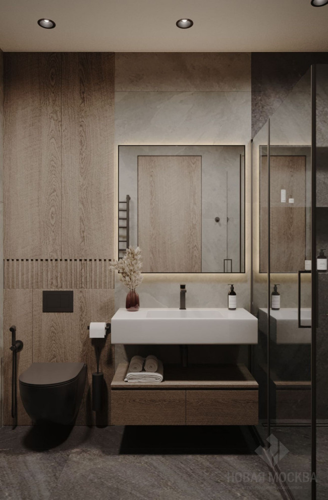 Дизайн-проект однокомнатной квартиры 42 кв.м в ЖК «Скандинавия»