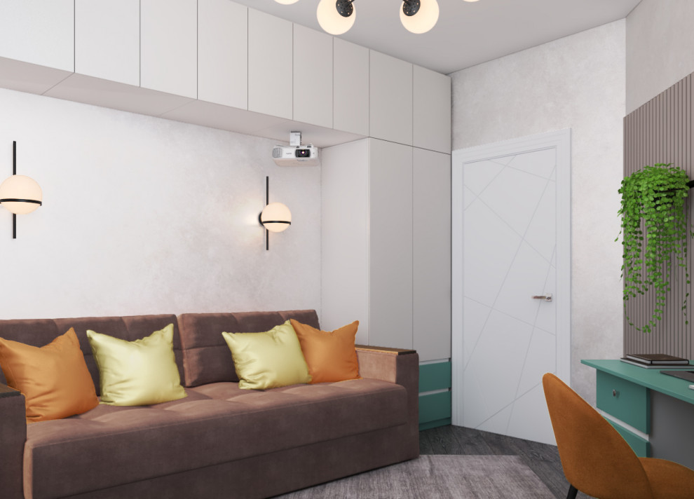 Интерьер двухкомнатной квартиры в ЖК Университетский парк