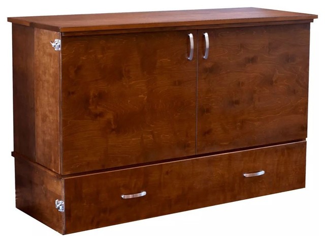 Stanley Full Cabinet Bed Cojoba (Murphy Bed) by CabinetBed