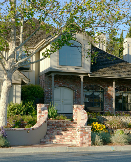 Almaden Valley Curb Appeal Makeover and gardens klassisk-traedgaard