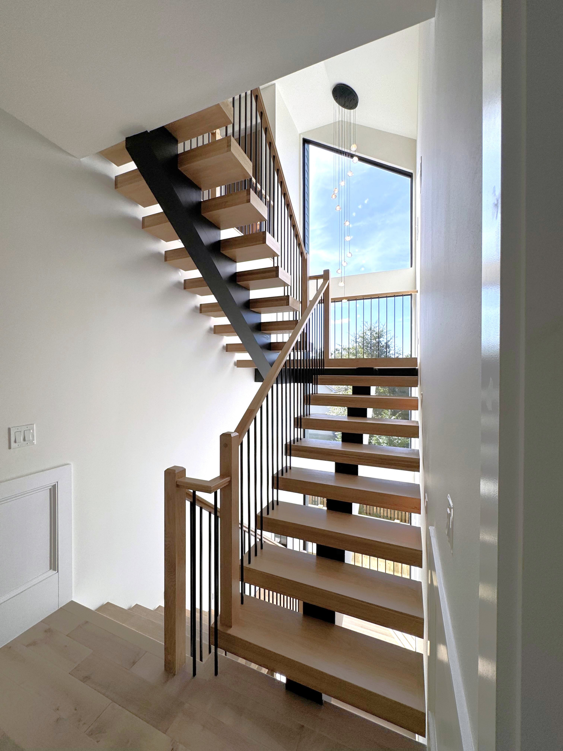 139_Four-Story Modern Staircase, Arlington, VA 22207